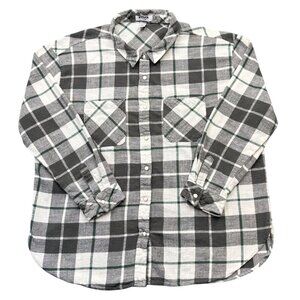 RSQ Pearl Snap Plaid Flannel Shirt Mens XXL Workwear Streetwear Country Western